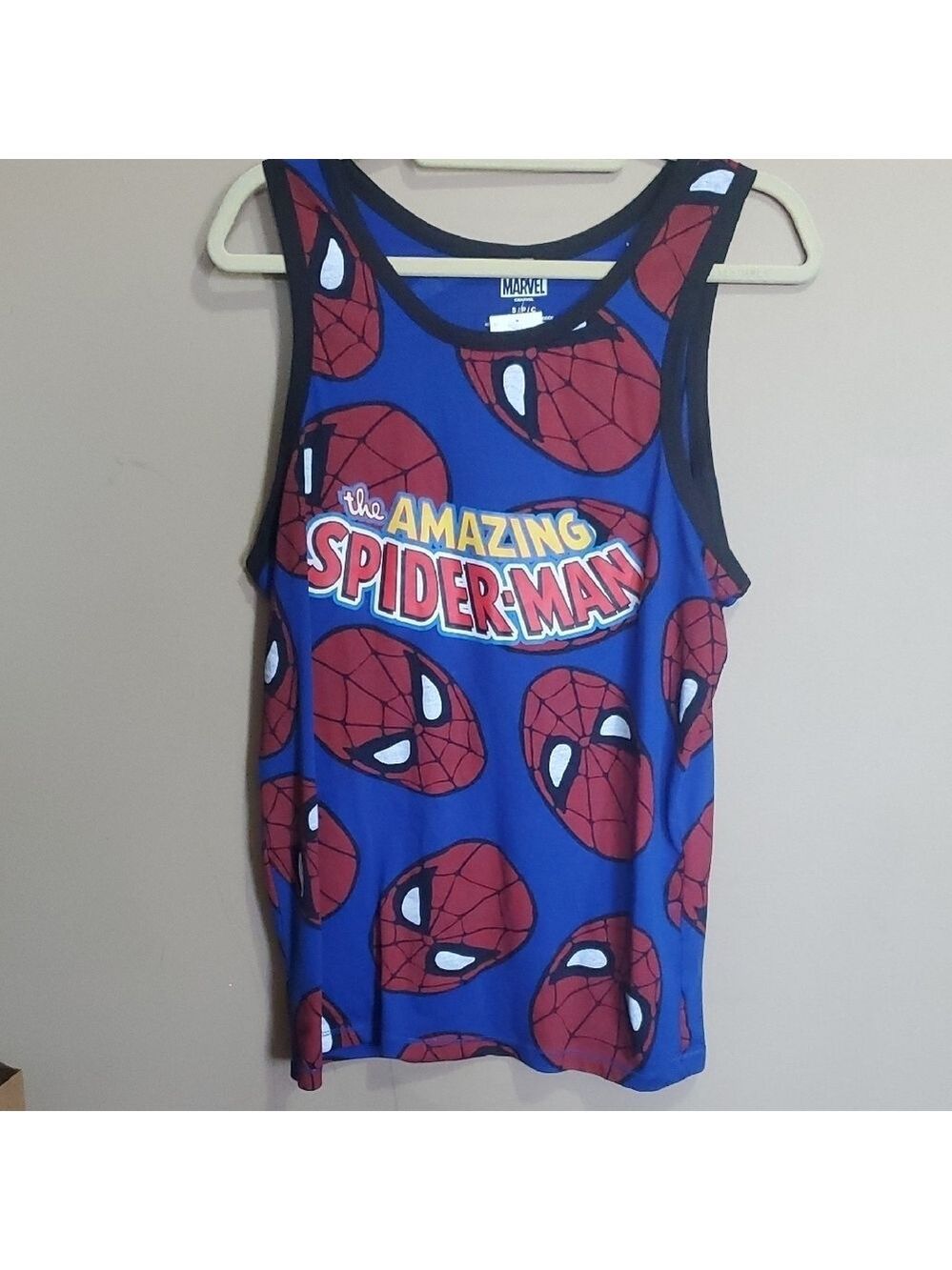 Marvel Spider-Man Blue Tank Top